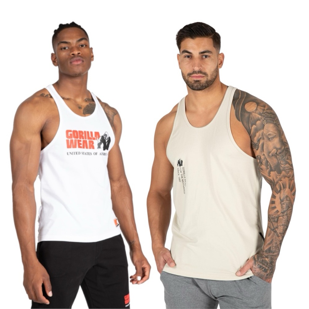 Gorilla Wear USA Men’s Bundle of Tank Tops 2XL NWOT